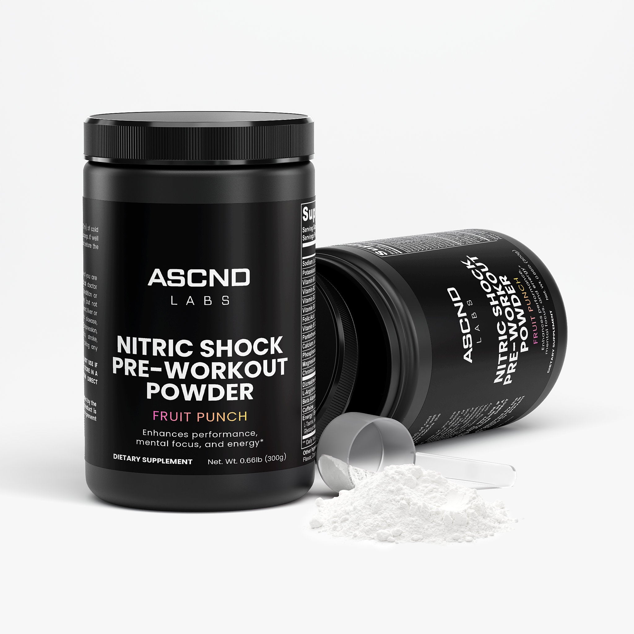 Nitric Shock Pre-Workout Powder (Fruit Punch)
