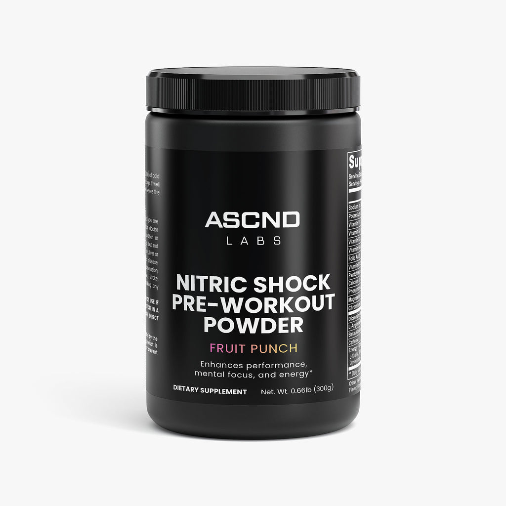 Nitric Shock Pre-Workout Powder (Fruit Punch)