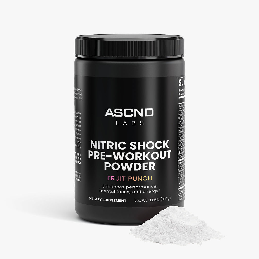 Nitric Shock Pre-Workout Powder (Fruit Punch)
